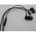 Earphone Kabel Headphone Earbud dengan Mikrofon